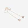 BLOOM Earrings K10 Pink Gold Cubic Zirconia [Official] [Bloom] Women's (from Spring) 0283-0507-0019-0000