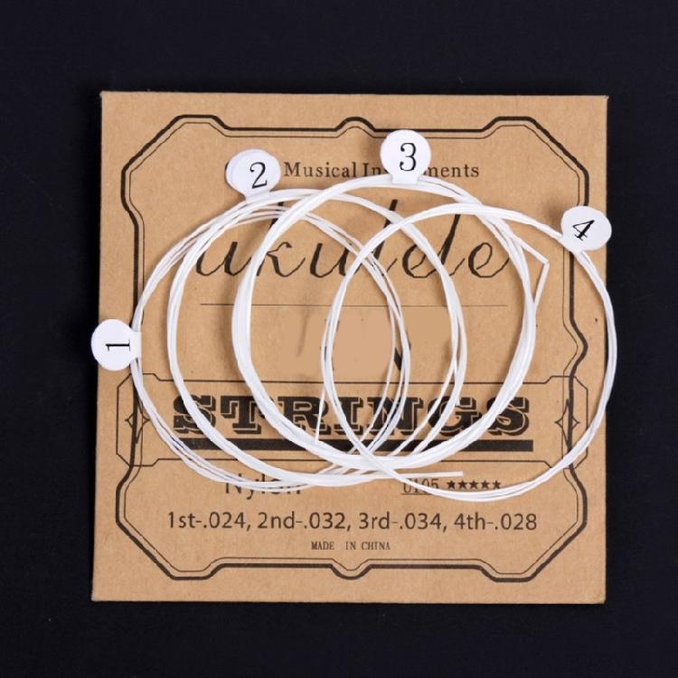 4 Strings Ukulele Strings Accessory for 21/23/26 Inch Ukulele Part Replacement