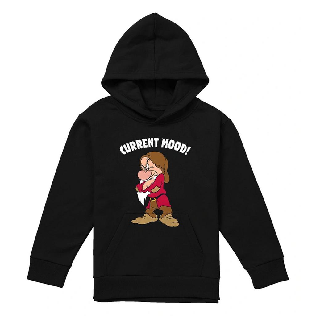 Snow White And The Seven Dwarfs Childrens/Kids Current Mood Grumpy Hoodie