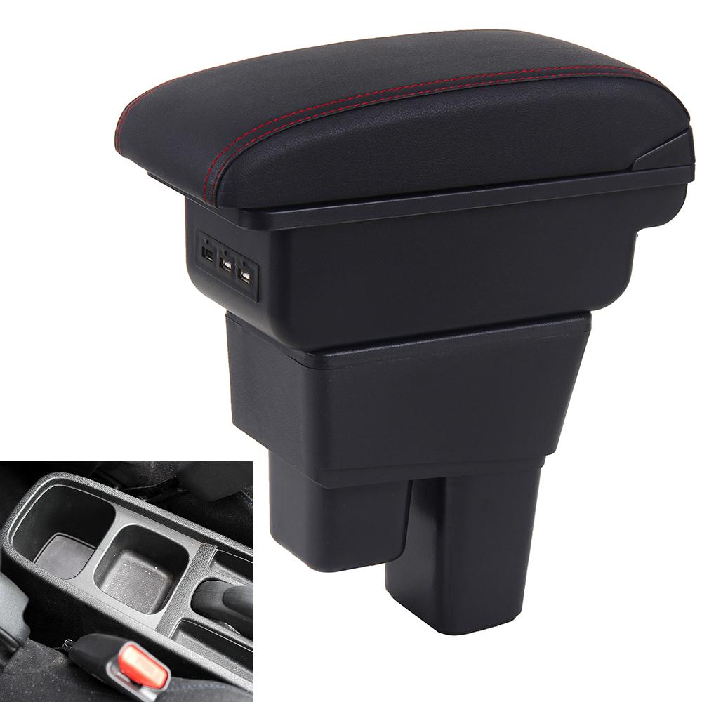 Эргономичный подлокотник-бокс для Honda Jazz/Fit 2008-2013 с USB и отделением для хранения