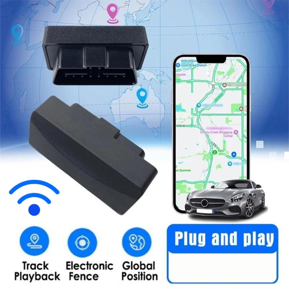 Миниатюрный OBD GPS-трекер для Apple с функцией «Найти приложение», устройством защиты от потери автомобиля, определение местоположения в реальном времени, GPS-локатором, подключаемой версией, бесплатной системой на весь срок службы.