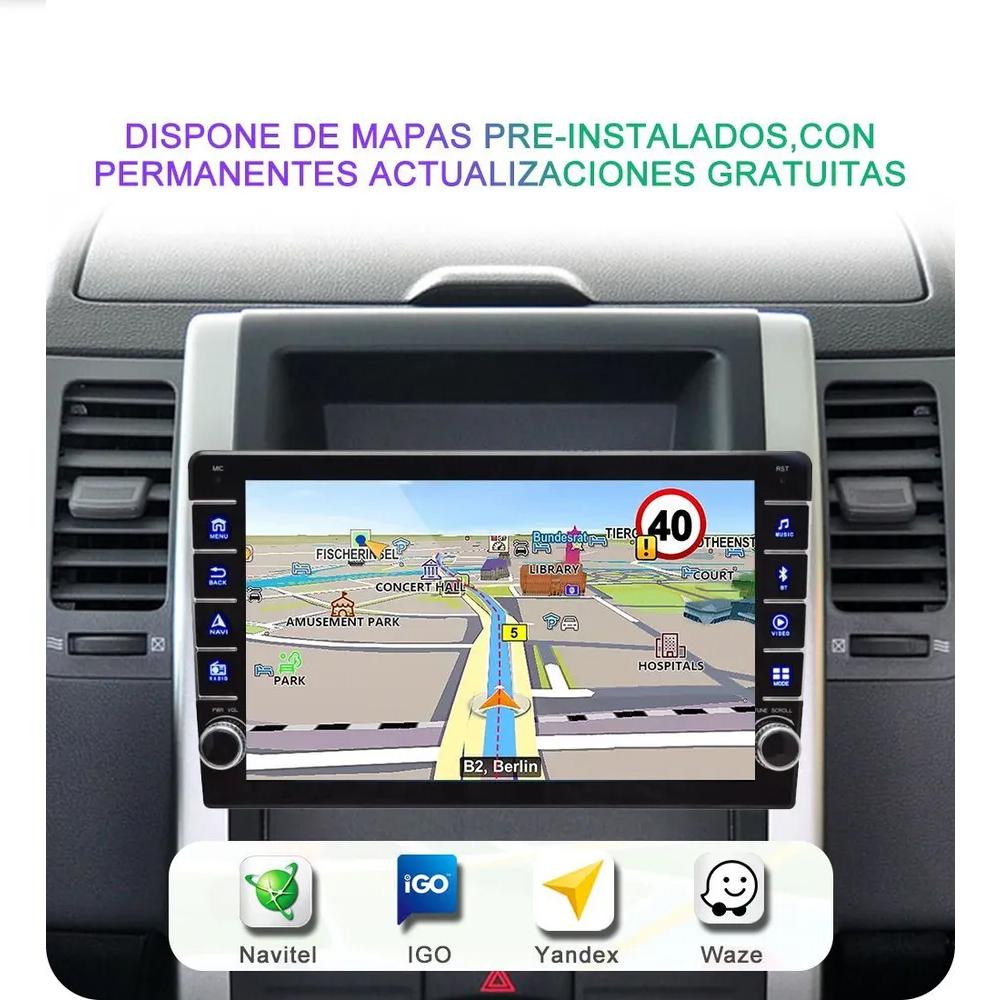 Автомобильное радио на базе Android для Ford Focus EXI MT AT 2 3 Mk2 Mk3 2004-2011 с кнопочной ручкой, мультимедийный плеер, навигация, GPS 1 + 16 ГБ