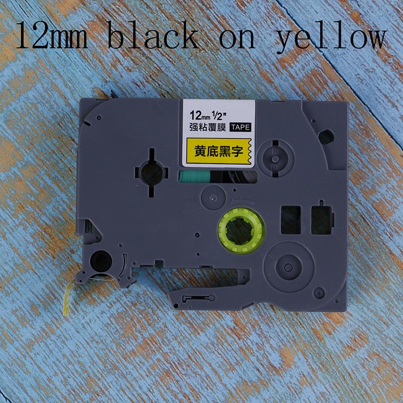 12Mm 9Mm Tz-231 Pt-E100B D210 Label Tape For Brother P-Touch Printers