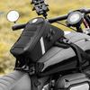5L Reflective Motorcycle Bag Anti-Slip Storage Pouch with Elastic Straps Water Resistant for Bike Scooter Frame Travel
