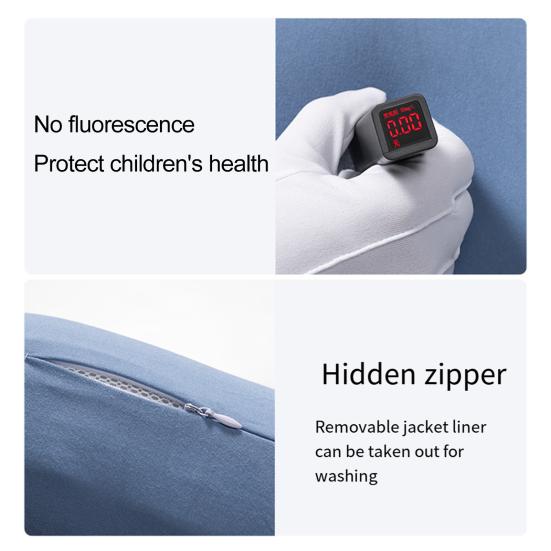 Детская бионическая кровать с поддержкой шеи и спины, структура, похожая на матку, для ощущения матки, подушка для отдыха с потайной молнией, подушка для отдыха новорожденных от 0 до 12 месяцев