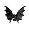 Matte Black Halloween Hair Claw Gothic Shark Clip Hair Accessories Bat Wings Ponytail Holder  Gift