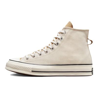 Кроссовки унисекс Chuck 70 High Crafted Stripe Светло-коричневые Desert-Sand Egret A00473C