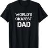 Забавная футболка на День отца «Самый ОК папа в мире»