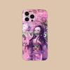 Demon Slayer Anime Nezuko Phone Case for iPhone 16 15 14 13 12 11 X XR XS 8 6 Pro Max Plus Mini Clear Colour Protective Luxury