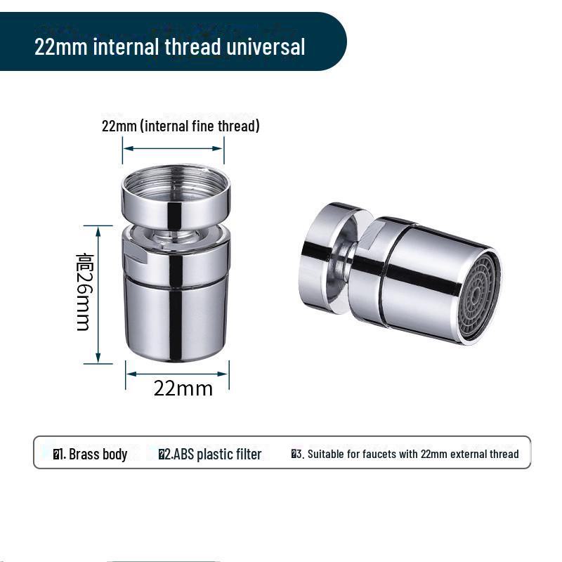 Universal Kitchen Basin Faucet Filter and Extender