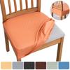 Водонепроницаемые эластичные чехлы из ПУ для обеденных стульев, моющиеся чехлы для обеденных стульев, защитный чехол для стула для офиса, банкета, 1 шт.