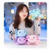 Salamander Doll Lying Down Plush Toy Hexagonal Dragon Color Grab Machine Doll Doll Figure Gift Wholesale