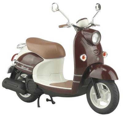 Aoshima Bunka Kyozai Масштаб Серия Мотоциклов 61 Yamaha Vino Темный Красновато-Серый Металлик 2 Темно-Коричневый Набор Пластиковой Модели 1/12 №. '13 (Мотоцикл)