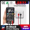 Цифровой мультиметр ZOYI ZT-98/100/101/102/102A с автоматическим выбором диапазона, 6000 отсчетов, амперметр переменного/постоянного тока, вольтметр, омметр, герц, тестер среднеквадратичного значения, портативный