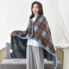 Keep Warm Multi-function Shawl Blanket Winter Lazy Casual Office Blanket  for Women and Office Use