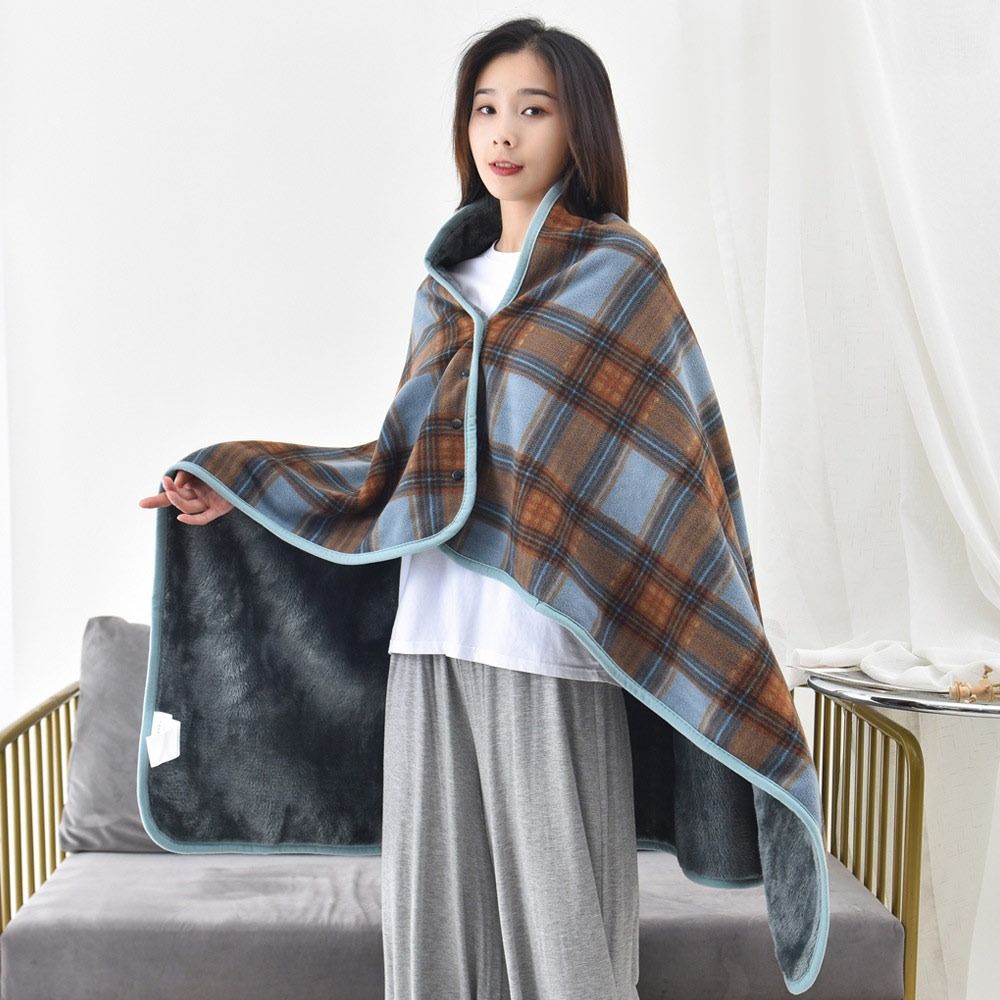 Keep Warm Multi-function Shawl Blanket Winter Lazy Casual Office Blanket  for Women and Office Use