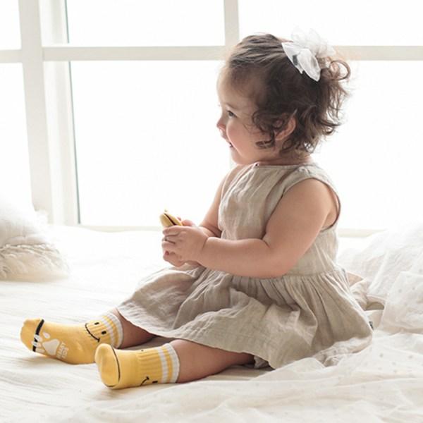 Комплект из 5 носков для младенцев Hi Baby Club Infant Cheese Smile, корейские детские товары