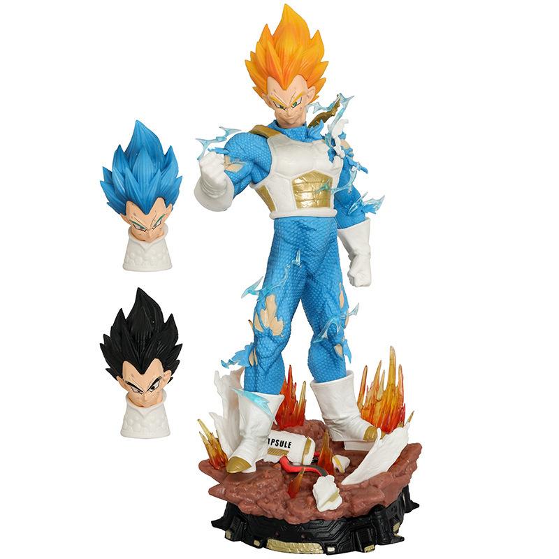 Фигурка Маленький Веджета из Dragon Ball Saiyan Аниме Статуэтка Модель Настольный Декор для Мальчиков 23 см