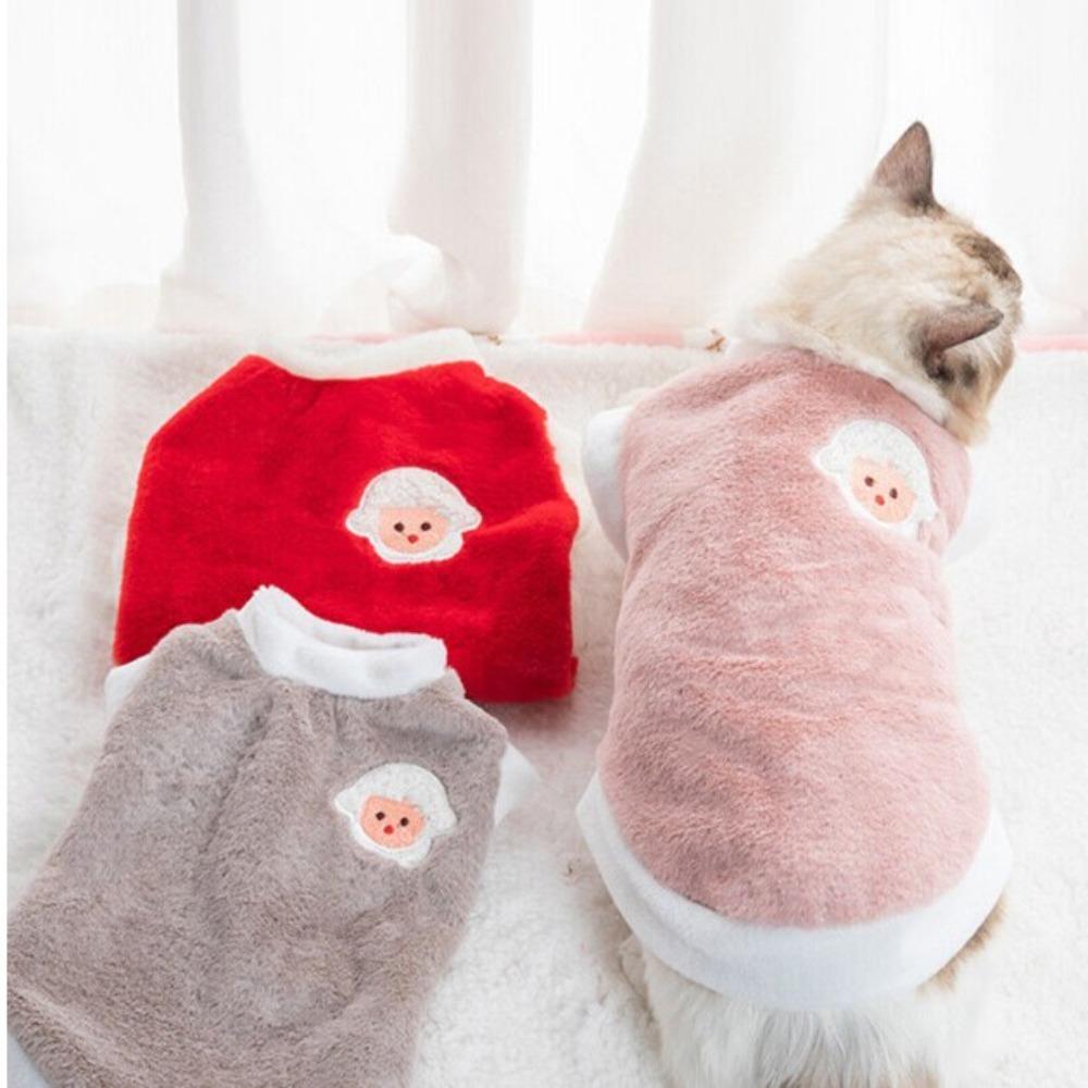 Faux Rabbit Fur Cat Clothing Warm Dog Vest Soft Pet Supplies Dog