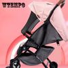 Stroller Goes Out Foldable Stroller One-button Folding Compact and Portable Stroller 1 To 3 Years Old Children's Large Space Trolley