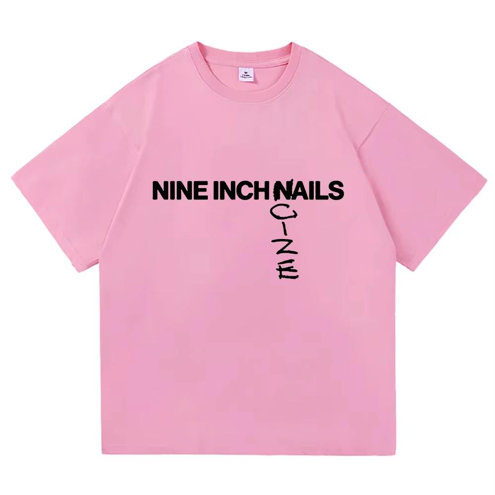 Nine Inch Nails Boys Noize Дизайнерские футболки Nine Inch Noize Альбомная футболка Хлопок Мужские и Женские Футболки Топы