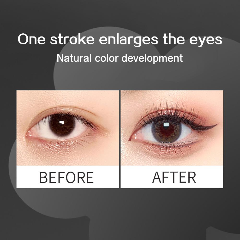 Biya Подводка для глаз, водостойкая и устойчивая к поту, стойкая и не размазывающаяся, дымчато-темная, многоцелевая пудра для бровей