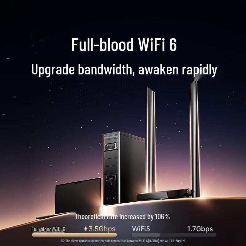 UGREEN AX3000 WiFi 6 USB Wireless Adapter (CN version)
