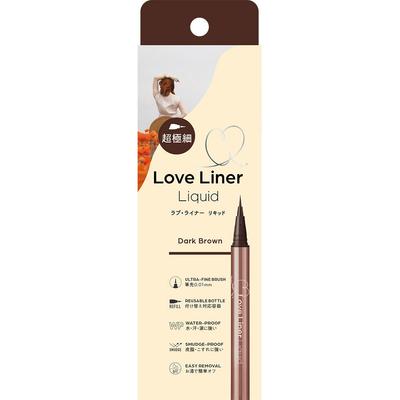 Набор подводки Love Liner R5 Ультратонкая кисть Темно-коричневый 0,55 мл Msh