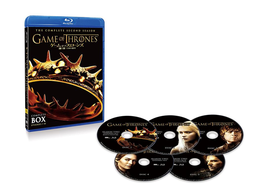 Game of Thrones Season Clash of Kingdoms Complete Set 2 (5-Disc) [Blu-ray]