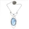 Larimar Jewelry Handmade Silver Pendent Fashion 2.75 Pendant