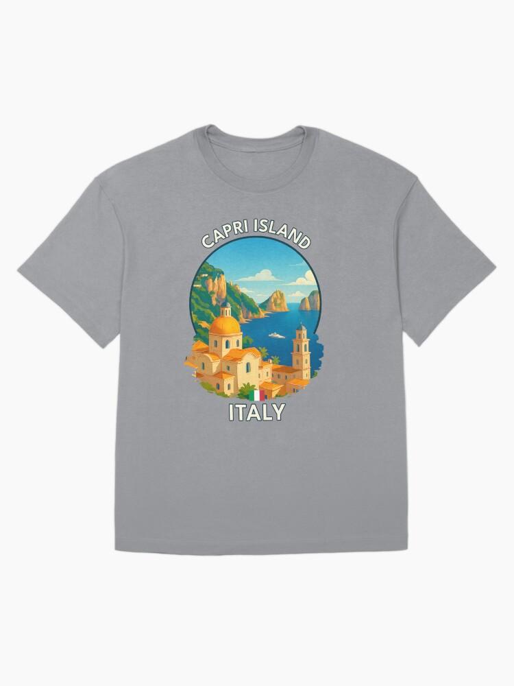 Peppino di Capri Capri Island – Scenic Coastal Escape in Campania, Italy Oversized T-Shirt