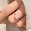 VENTFILLE 925 Sterling Silver Forefinger Ring For Women Square Hetian Jade Retro Jewerly Girl Birthday Gift Dropshipping