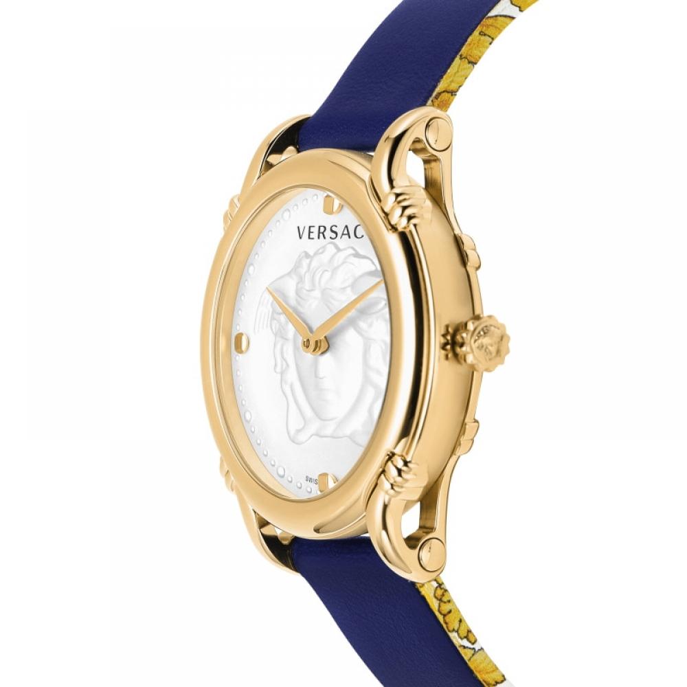  Официально импортированные оригинальные женские кожаные часы VerSace Vepn00420 Safety Pin