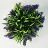 Hanging Basket Lavender Topiary Home Decoration Plastic Restaurant