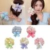 Large Elastic Elastic Fabric Hair Ties Bowknot Hair Scrunchies High Aesthetic Value