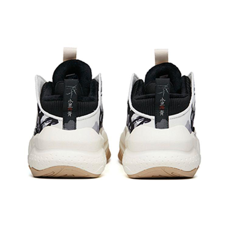 Anta Badass Weifeng Fleece Lined Wear Resistant Breathable Low Top Sports Casual Shoes Men Sneakers White Black Gray 112148901-4