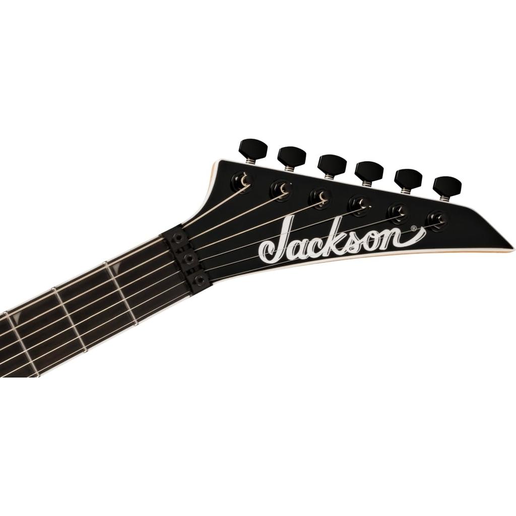 Электрогитара JACKSON Jackson Pro Plus Series Ebony Deep Black с чехлом Soloist™ SLA3, накладка на гриф,