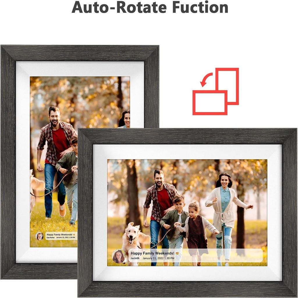 10.1-inch 1280x800 IPS HD 1080P Electronic Album Touch Screen Electronic Digital Photo Frame WiFi Smart Digital Photo Frame