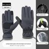 Touchscreen Compatible Full Finger Mittens Windproof Motorcycle Gloves for Winter Riding