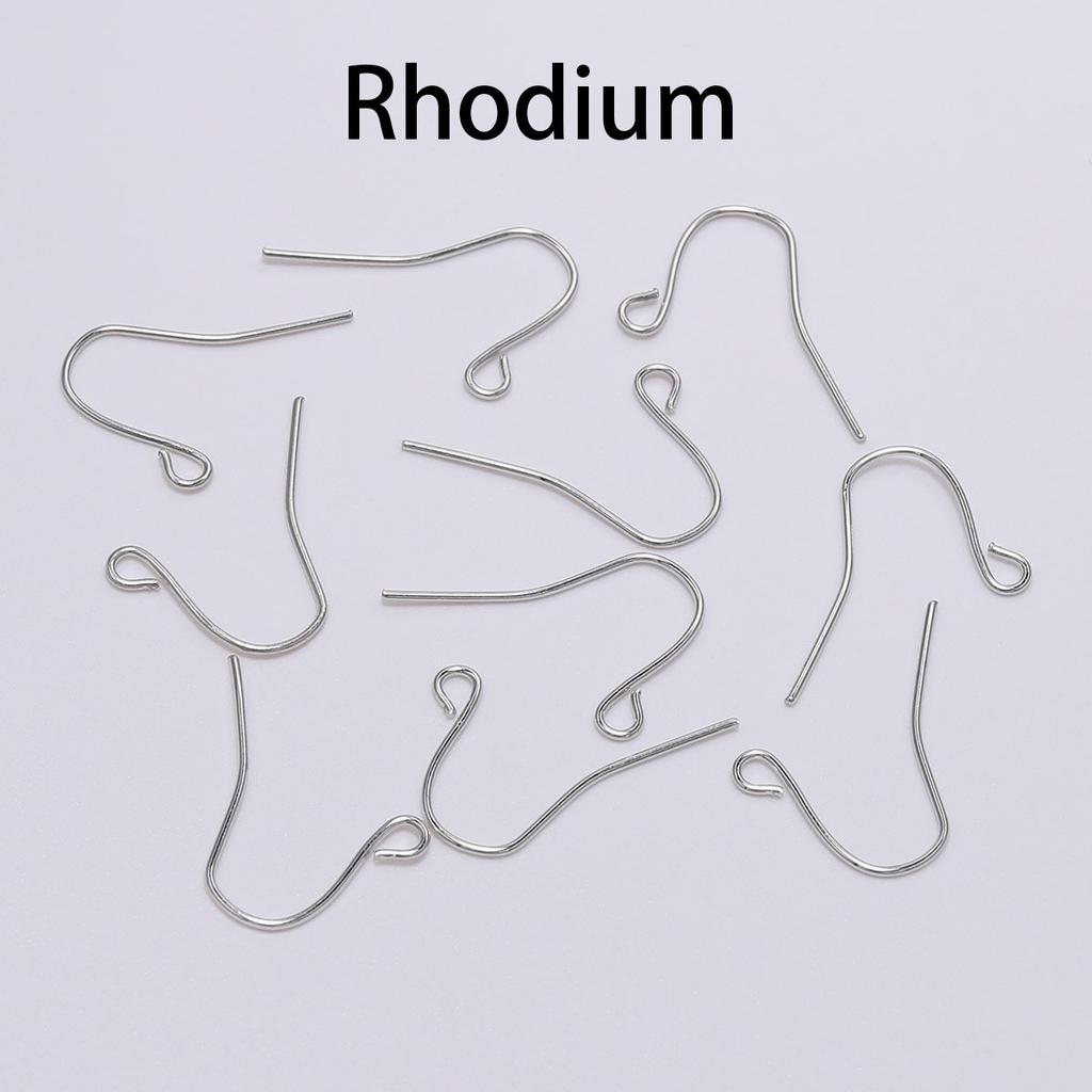 100pcs/lot 21*12mm Gold Bronze Fashion Iron Earrings Wires Hooks Ear Pin Hook For DIY Jewelry Making Accessories Supplies