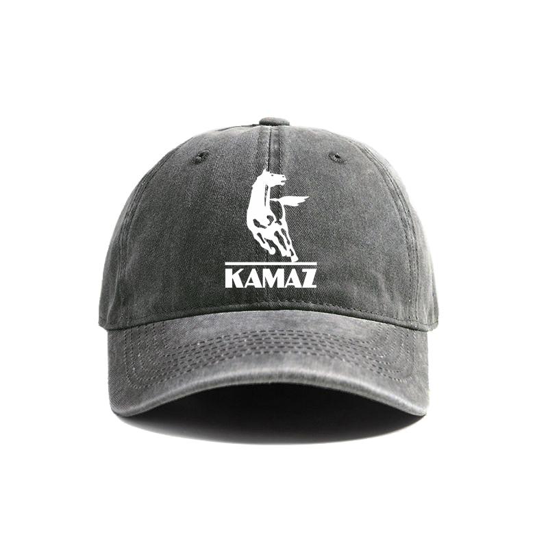 Кепка-бейсболка Kamaz Летняя Потертая Папина Шляпа Унисекс Для улицы Регулируемая Кепка Для женщин Унисекс MZ026