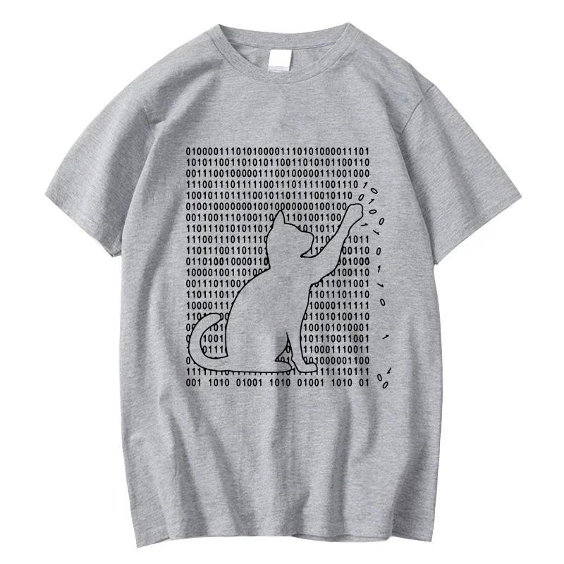 Высококачественная футболка с забавным принтом крутого кота, летняя, свободного кроя, с коротким рукавом для женщин, футболка, женские топы, футболки