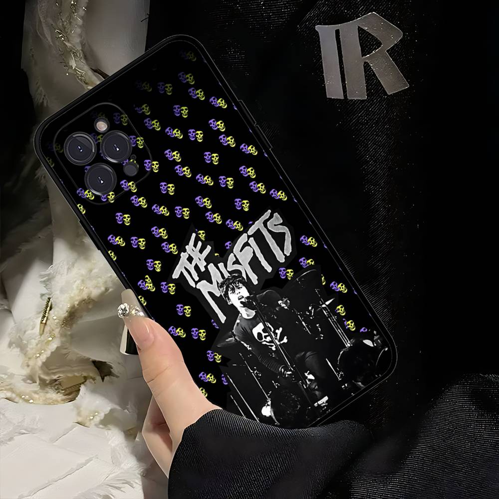 Чехол для телефона M-Misfits G-Glenn Danzig Для IPhone 16 Pro Max 15 17 Plus 14 13 12 Mini 11 Черный Чехол