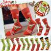 Neutral Christmas Socks Santa Claus Socks Elk Stockings Gift