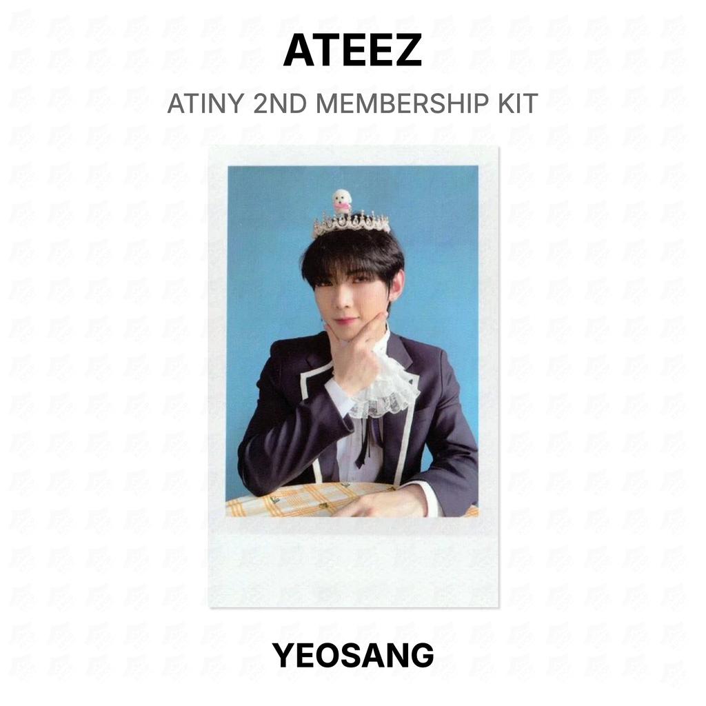 ATEEZ ATINY 2-й Набор Члена Клуба Официальная Фотокарточка