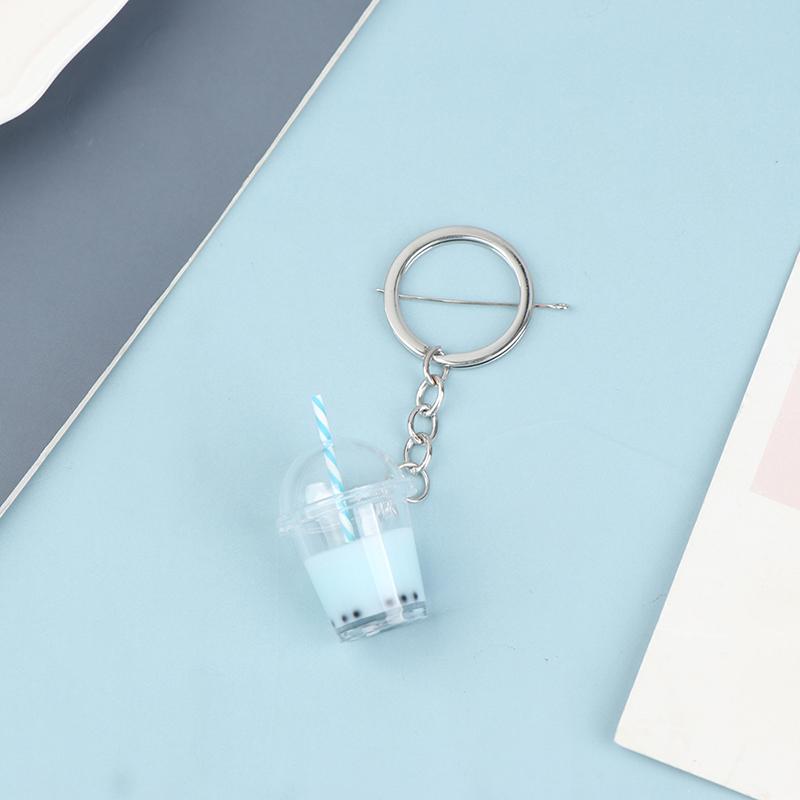Bubble Tea Diy Брелок Высокое Качество Акриловый Кулон Рюкзак Брелок Подвески