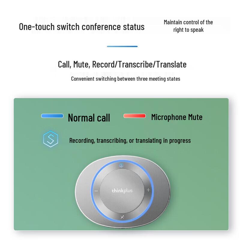 Lenovo MCP01 Plus Pocket Video Conference Microphone & HD Camera (CN version)