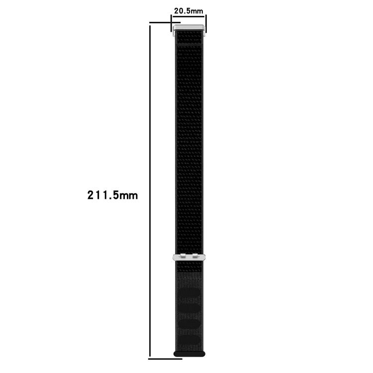 Nylon Hook And Loop Fastener Watch Band for Huawei Band 11 / Band 11 Pro, Adjustable Replacement Strap
