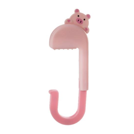 Складной крючок для хранения вещей, вешалка, прочная, выдерживающая нагрузку, компактная, портативная, многофункциональная, органайзер для хранения вещей, крючок для стола сбоку