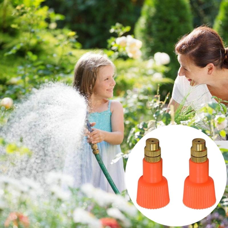 Pack of 2 Garden Sprayer Nozzle Tips Plastic Sprays Bottle Nozzles Handheld Leakproof Misters Bottle Replacement Caps